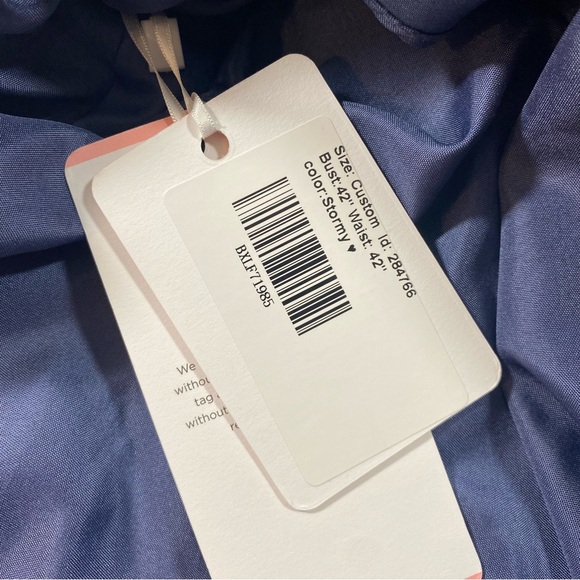 J.J’s House Mother of Bride Dress formal Women 42 bust floral appliqué Sheer Top - Picture 12 of 16